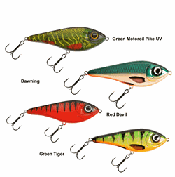 Strike Pro Buster Swim Junior 10,5 cm jerkbait til rovfiskefiskeri | Fisk & Fang Helsingør